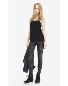 Express Foiled Snakeskin Print Scuba Legging - Lyst