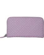 Bottega Veneta Intrecciato Zip-Around Wallet - Lyst