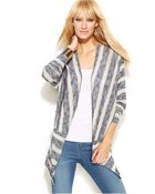 Inc International Concepts Long-Sleeve Striped Cardigan - Lyst