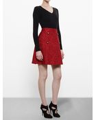 Dolce & Gabbana Floral Jacquard Skirt - Lyst
