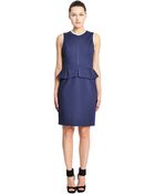 Catherine Catherine Malandrino Sleeveless Peplum Dress - Lyst