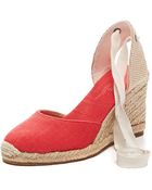 Soludos Tall Wedge Sandal - Lyst