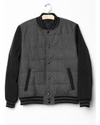 Gap Quilted Varsity Jacket - Lyst