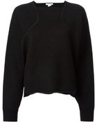 Helmut Lang Square Neck Sweater - Lyst