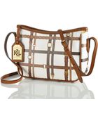 Lauren Ralph Lauren Equestrian Leather Gallaway Crossbody Bag - Lyst