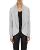 Barneys New York Shawl-Collar Cardigan - Lyst