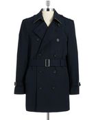 Hart Schaffner Marx Hill Trench Coat - Lyst