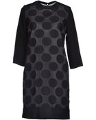 Victoria Beckham Short Dress - Lyst