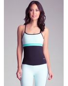 Bebe Back Lace-Up Cami - Lyst
