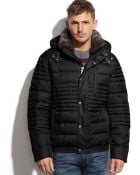 Marc New York Dave Hooded Fur-Collar Ultra Down Jacket - Lyst