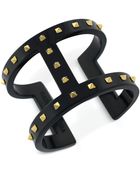 Vince Camuto Studded T Bar Cuff Bracelet - Lyst