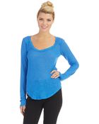 Free People Layering Me Long Sleeve Top - Lyst