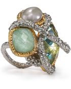 Alexis Bittar Multistone Encrusted Vine Ring - Lyst