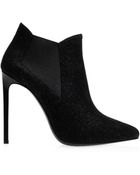 Saint Laurent Paris High-Heeled Ankle Boots - Lyst
