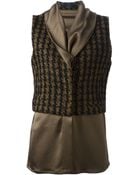 Haider Ackermann Panelled Vest - Lyst