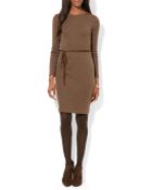 Ralph Lauren Lauren Zip Shoulder Dress - Lyst
