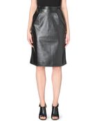 French Connection Wild Ashes Faux-Leather Skirt - Lyst