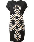 Diane von Furstenberg Printed T-Shirt Dress - Lyst