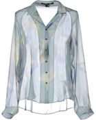 Theyskens' Theory Long Sleeve Shirt - Lyst