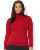 Lauren by Ralph Lauren Plus Turtleneck Sweater - Lyst