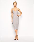 Asos Plain Hitchcock Pencil Dress - Lyst