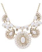 Kate Spade Capri Garden Statement Necklace - Lyst