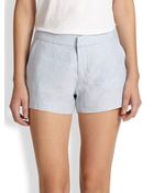 Joie Merci Linen Shorts - Lyst