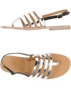 A Trois Thong Sandal - Lyst