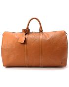 Louis Vuitton Pre-Owned Epi Keepall 55 - Lyst