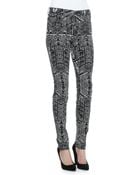 J Brand 620 Midrise Kaleidoscopeprint Skinny Jeans - Lyst