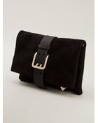 DSquared2 Buckle Fastening Clutch - Lyst