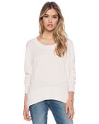 Enza Costa Cashmere Loose Crew - Lyst