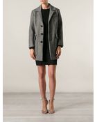 DSquared2 Single Breasted Coat - Lyst