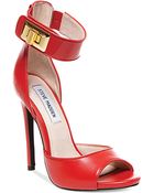 Steve Madden Womens Mayven Two Piece Platform Sandals - Lyst