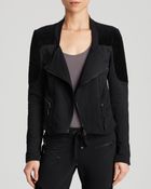 Pam & Gela Jacket - Quilted Velour Moto - Lyst
