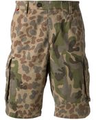 The Editor Camouflage Shorts - Lyst