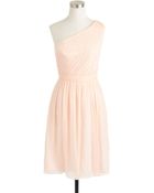J.Crew Petite Kylie Dress In Silk Chiffon - Lyst