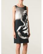 Paule Ka Printed Shift Dress - Lyst