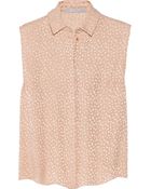 Jason Wu Open-Back Silk-Jacquard Top - Lyst