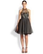 Sachin & Babi Noir Embroidered Dress - Lyst