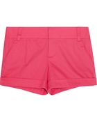 Alice + Olivia Stretch-Cotton Shorts - Lyst