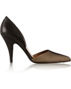 3.1 Phillip Lim Diamond Leather Pumps - Lyst