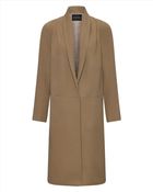 Jaeger Wool Cashmere Drape Front Coat - Lyst