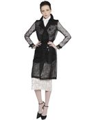Burberry London Organza Silk Trench Coat - Lyst