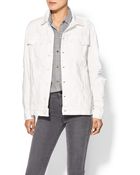 Current/Elliott Oversized Trucker Jacket - Lyst