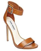 Steve Madden Marlenee Leather Open Toe Sandals - Lyst