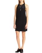 3.1 Phillip Lim Silk Sequined Chiffon-Paneled Dress - Lyst
