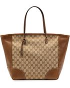 Gucci Bree Original Gg Canvas Tote - Lyst