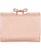 Ted Baker Crosshatch Bow Purse - Lyst