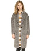 By Malene Birger Prosa Mohair Coat - Medium Grey Melange - Lyst